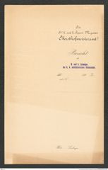 k.k. naturhistorisches Hofmuseum, Intendanzakten 1885-1896 (Hauer), Aktenzahl Z.608/1890, Seite 3